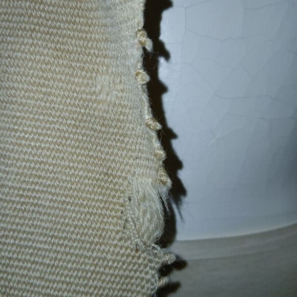 Authentic Chimayo  Hand Woven Publeo Indian Vest Vintage From 1940s - Picture 11 of 11